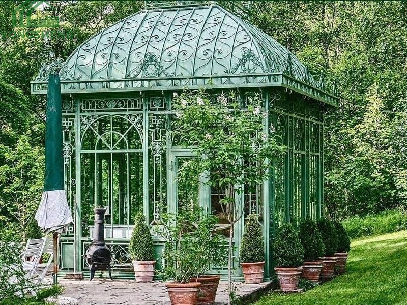 Victorian Garden Glass Greenhouse For Sale